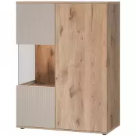 Vitrin Catalina DVC CT WSN tölgy viking/kasmír