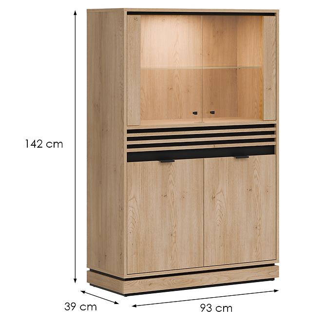 Vitrin L/P Ferro FE04 tölgy crem torro