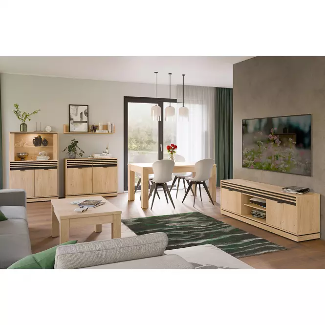 Vitrin L/P Ferro FE05 tölgy crem torro