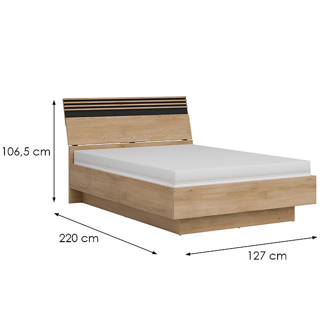 Ágy 120 fiókkal Ferro Fe18/120 D Crem Torro