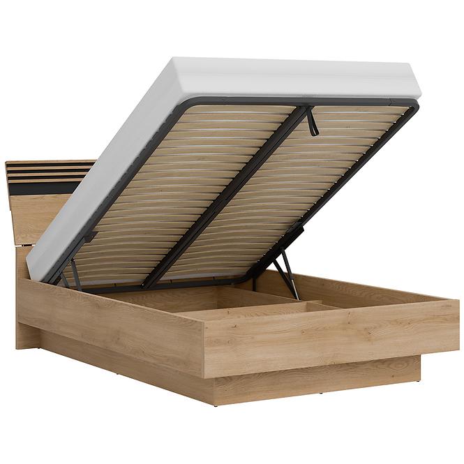 Ágy 120 fiókkal Ferro Fe18/120 D Crem Torro