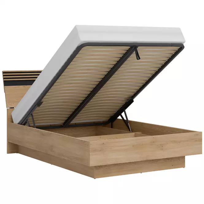 Ágy 120 fiókkal Ferro Fe18/120 D Crem Torro,6