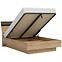 Ágy 120 fiókkal Ferro Fe18/120 D Crem Torro,6