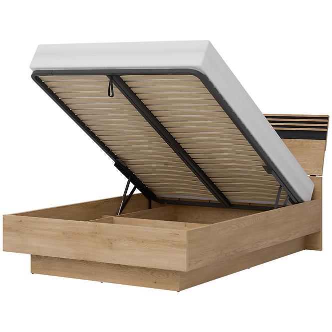 Ágy 120 fiókkal Ferro Fe18/120 D Crem Torro