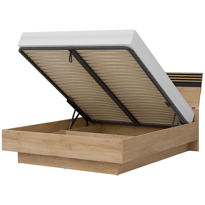 Ágy 160 fiókkal  Ferro Fe18/160 D Crem Torro