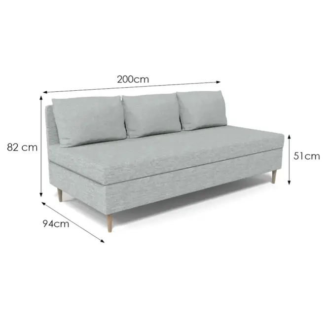 Kanapé Alfa Bonell 90 Verita 81 00/1 szürke,5