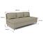 Kanapé Alfa Bonell 90 Verita 11 00/1 bézs,5