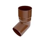 BRYZA Lefolyó könyök 63 mm, műanyag, barna