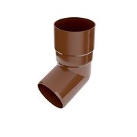 BRYZA Lefolyó könyök 63 mm, műanyag, barna