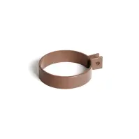BRYZA STAL Lefolyócső szorítógyűrű 63 mm barna