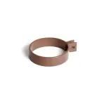 BRYZA STAL Lefolyócső szorítógyűrű 90 mm barna