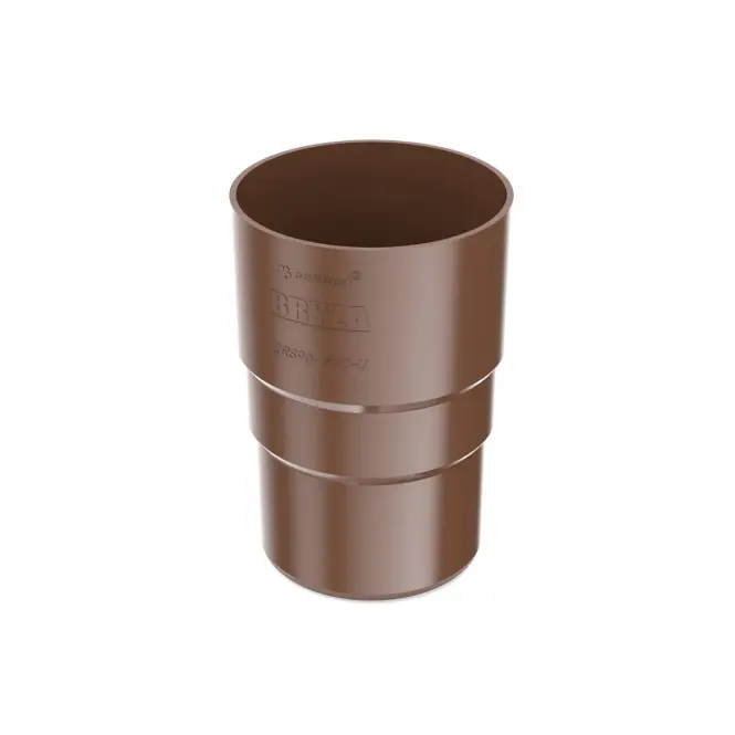 BRYZA lefolyocso csatlakozo pvc 90 mm barna