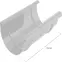 BRYZA PVC Ereszcsatorna összekötő idom 75 mm barna,2