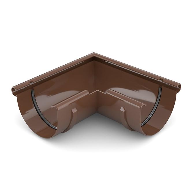 BRYZA PVC Belső szeglet 125 mm Barna