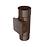 BRYZA PVC Ülepítő 110 mm Barna