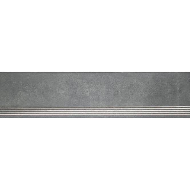Lépcsőlap Eco Fantastic Anthracite 29,8x119,8 PEI IV R10