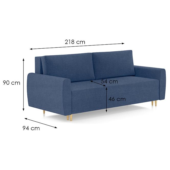 Kanapé Netro Herbi 25 kék,5