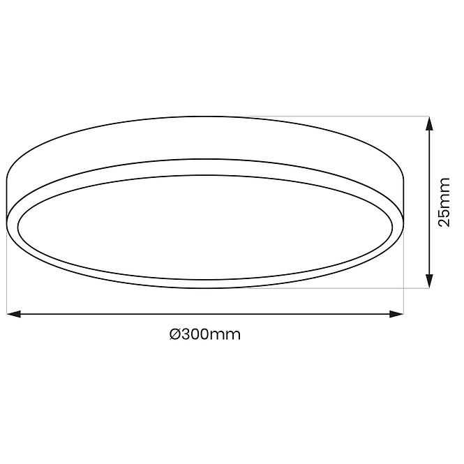 Lámpa MAQ ML1661 24W CCT WHITE PL