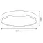 Lámpa MAQ ML1776 32W CCT WOOD PL,4