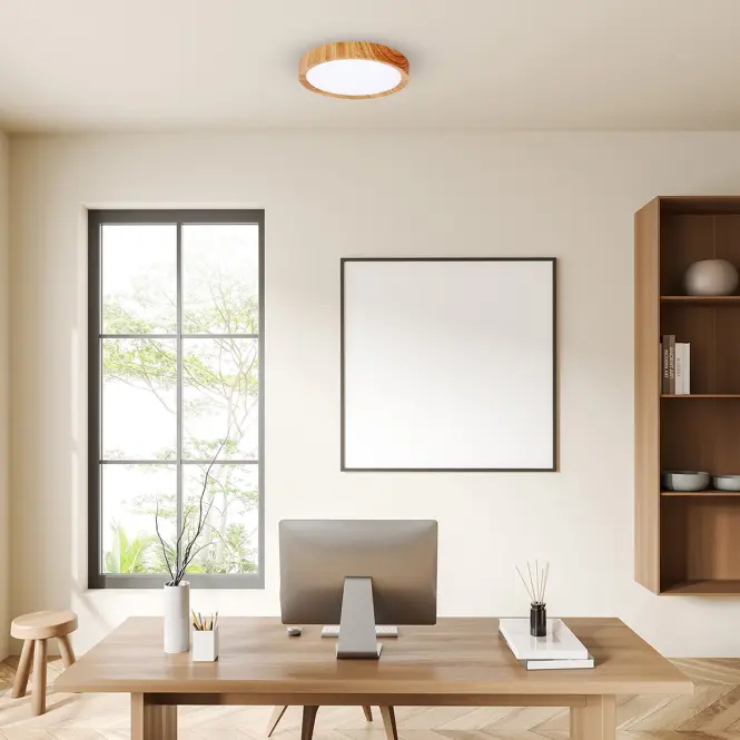 Lámpa MAQ ML1776 32W CCT WOOD PL,6