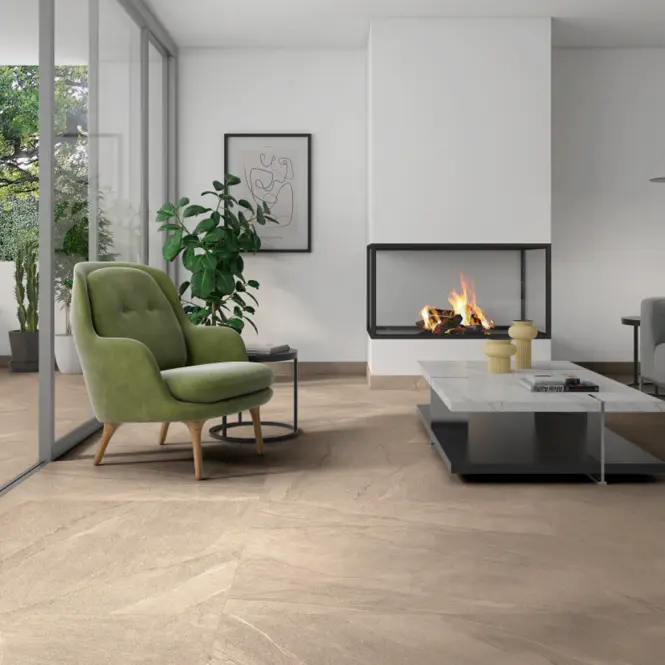 Csempe Halley Taupe 100/100 Rect. Pei III,6