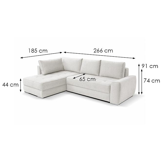 Sarokgarnitúra szett U Bari Kate 1,5
