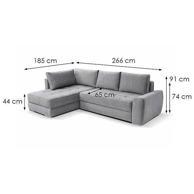 Sarokgarnitúra szett U Bari Kate 7,5
