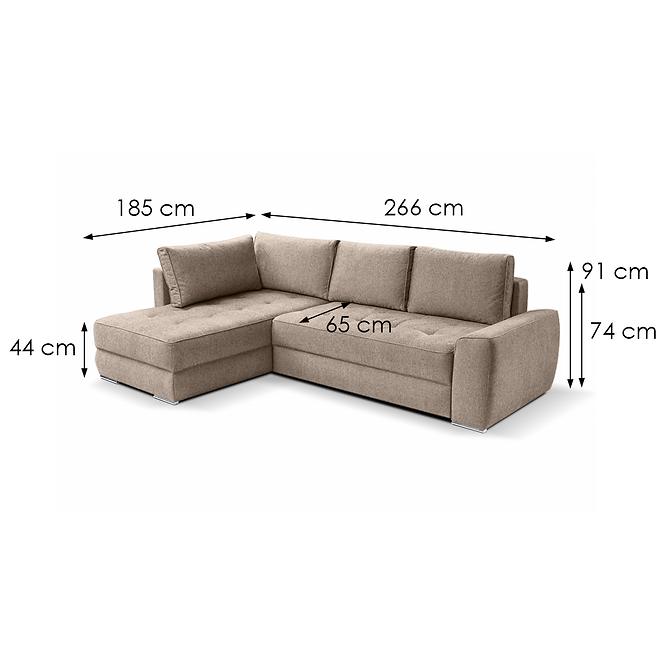 Sarokgarnitúra szett U Bari Kate 4,5