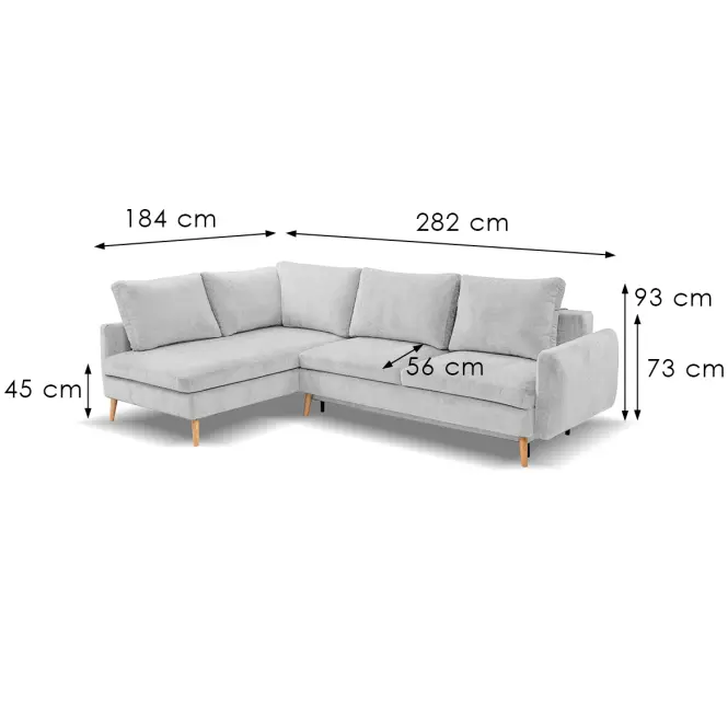 Sarokgarnitúra szett Adige OT-2R L Tresor 05