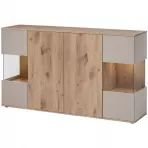 Komód Catalina Dvc Ct Sb Tölgy Viking/Kasmír