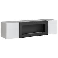 Komód Kandallóval Fly Pg Fy Sbk Perla Gray