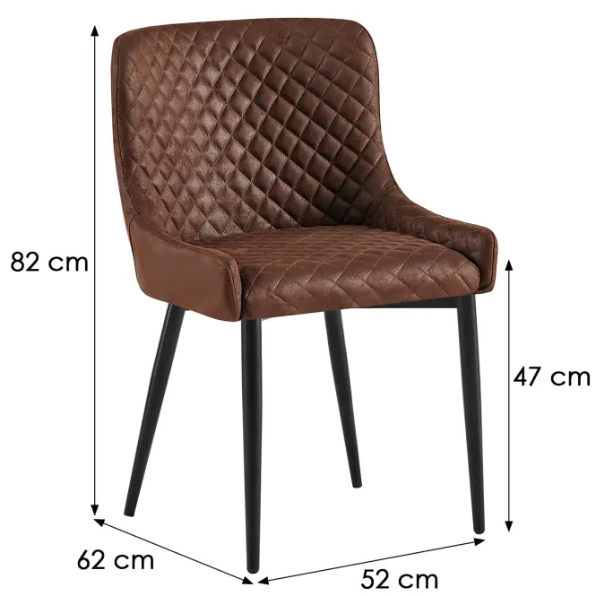 Szék Ulli 9532 barna,2