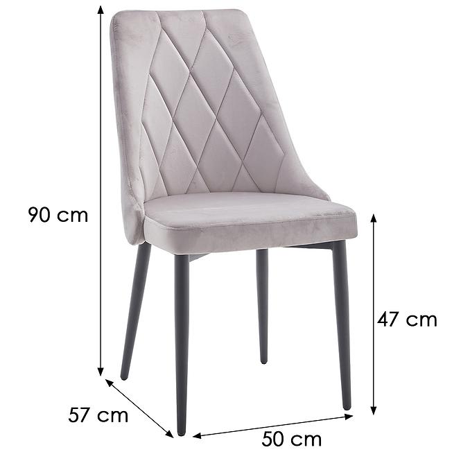 Szék Bjarne 9534 szürke