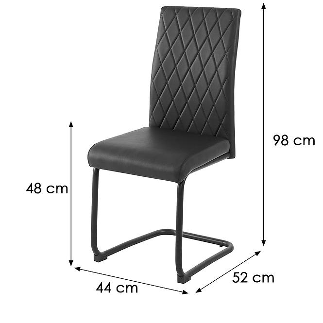 Szék Christa 6135 fekete