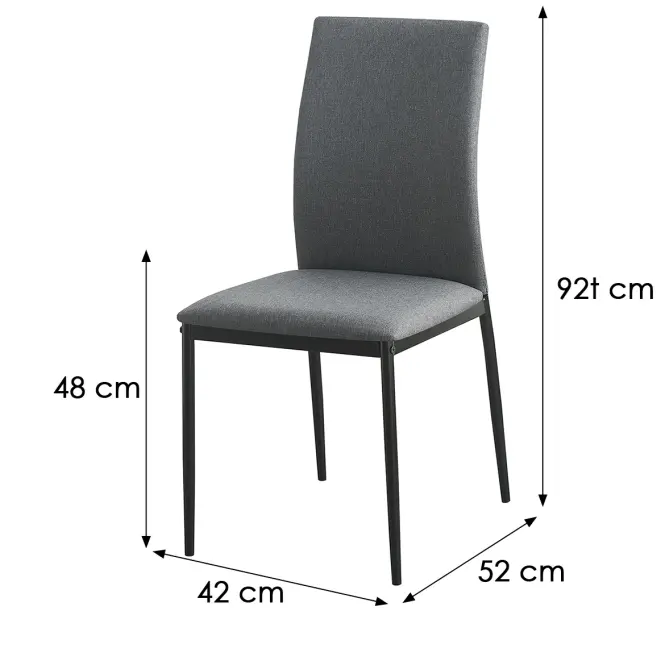 Szék Mette 8022 szürke