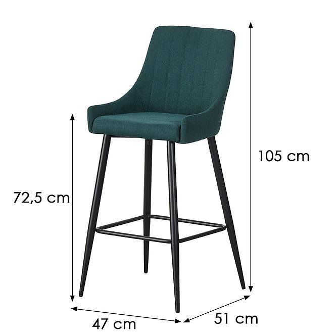 Bárszék Dasha 10667 zöld
