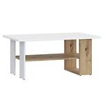 Dohányzóasztal Caldicot CFTT5210-M256 fehér/tölgy artisan