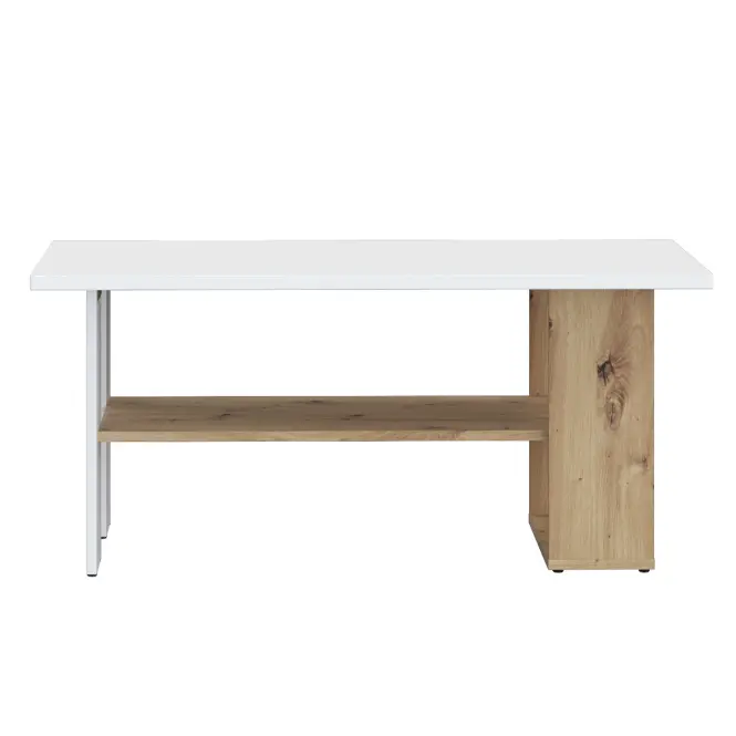 Dohányzóasztal Caldicot CFTT5210-M256 fehér/tölgy artisan