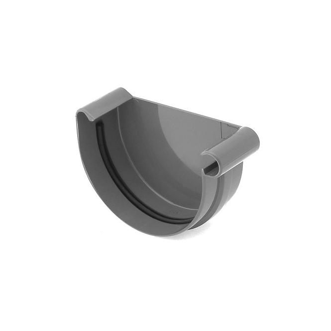 BRYZA Ereszcsatorna jobb oldali műanyag Ø 125 mm, grafit