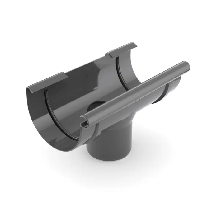 BRYZA Lefolyóidom ereszcsatorna rendszerhez, 75/63 mm grafit