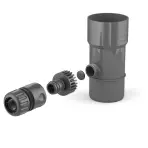 BRYZA PVC Vízlopó 63 mm grafit