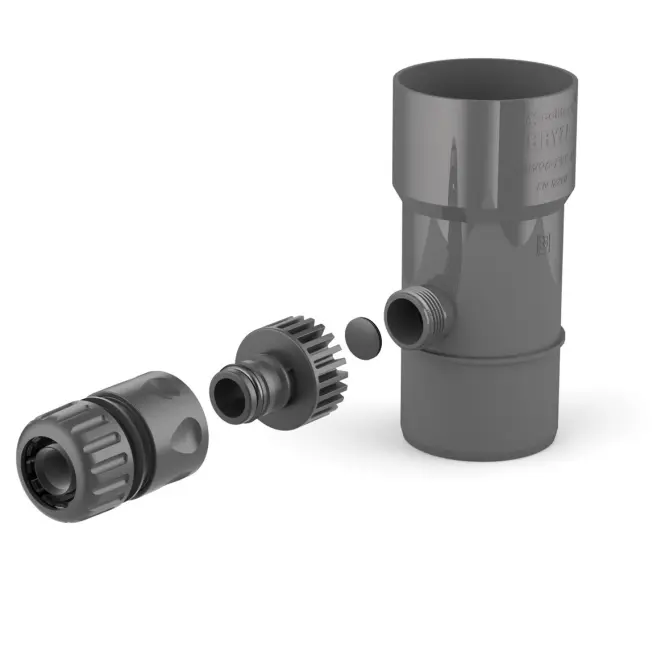 BRYZA PVC Vízlopó 63 mm grafit
