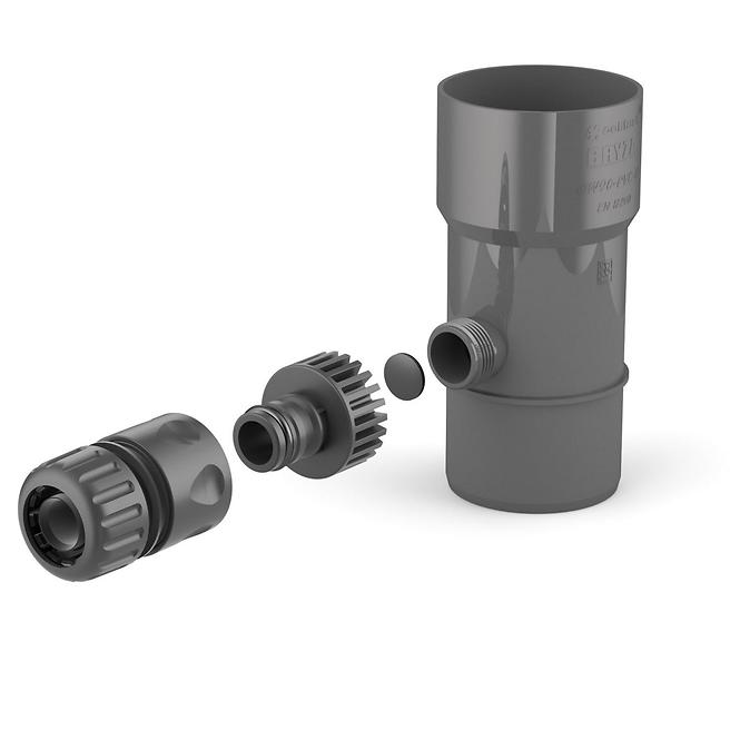 BRYZA PVC Vízlopó 90 mm grafit