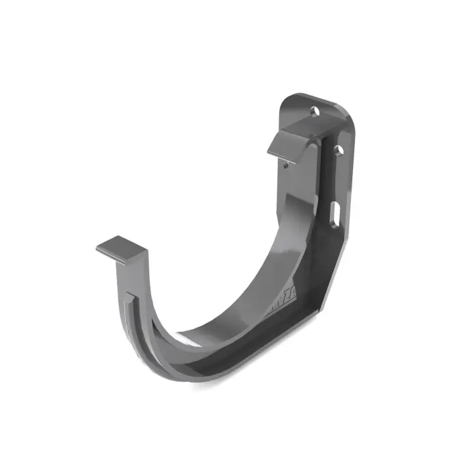 BRYZA PVC ereszcsatorna kampó Ø 63 mm, grafit