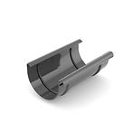 BRYZA PVC Ereszcsatorna összekötő idom 125 mm grafit