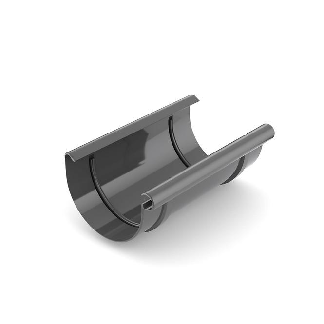 BRYZA PVC Ereszcsatorna összekötő idom 125 mm grafit
