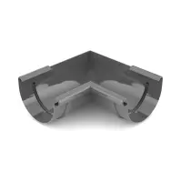 BRYZA PVC Belső szeglet 75 mm grafit