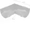 BRYZA PVC Belső szeglet 75 mm grafit,2