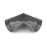 BRYZA PVC Belső szeglet 125 mm grafit