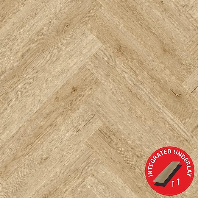 Vinyl padlo LVT RIGID tolgy Memfis Herringbone 5+1mm 0,3mm